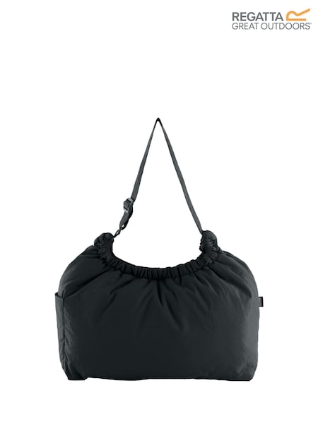 Black Chrome - Regatta Drawstring Shoulder Bag
