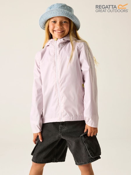 Pink - Regatta Lever Waterproof Jacket