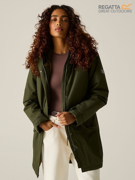 Green - Regatta Sophia Waterproof Insulated Jacket