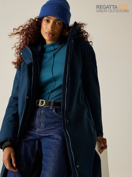 Blue - Regatta Janna Waterproof Insulated Jacket