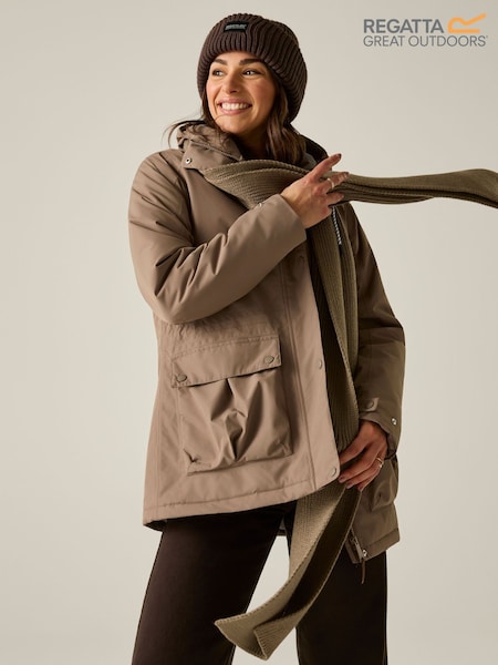 Natural - Regatta Melina Waterproof Insulated Jacket
