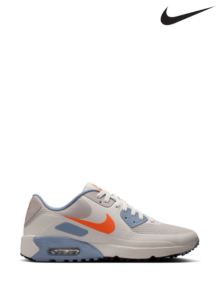 Brown - Regular Nike Air Max 90 Golf Trainers