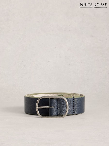 أزرق - White Stuff Reversible Leather Belt (G93049) | ‏194 ر.س.‏