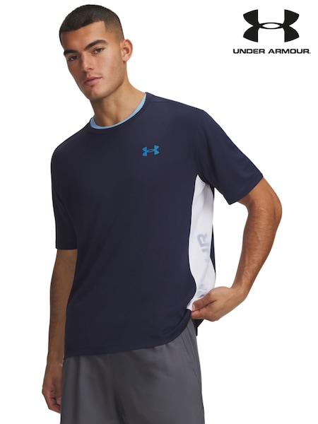 Blue - Regular Under Armour Tech Utility Short Sleeve T-shirt