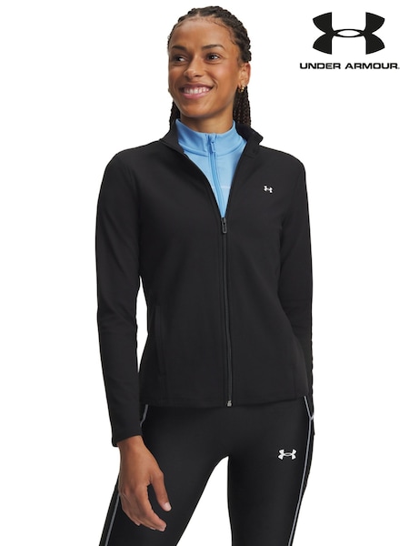Black - Under Armour Motion Full Zip Sweat Top
