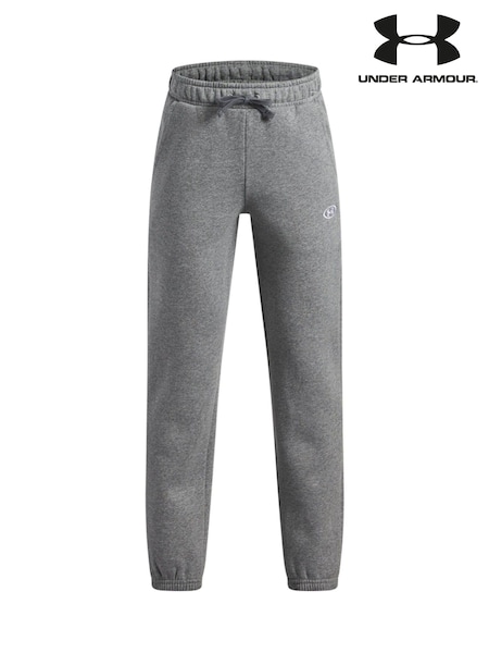 Šedá - Flísové tepláky Under Armour Rival