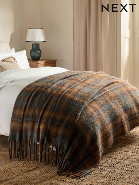 Heritage Cosy Check Throw