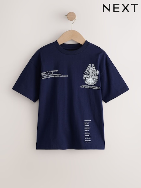 Navy - Star Wars T-shirt (3-16yrs)
