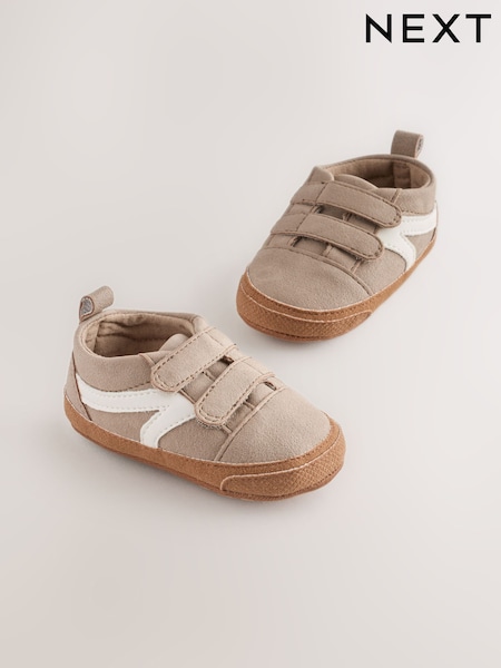 Neutral - Touch Fastening Baby Trainers (0-2mths)