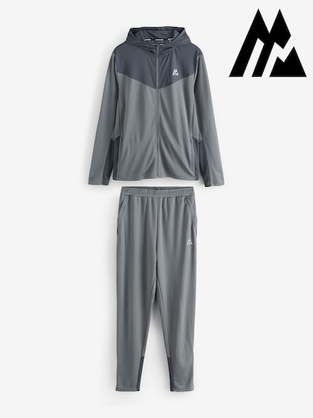 Montirex Grey Agility 2.0 Jacket and Jogger Set (G94259) | AED466