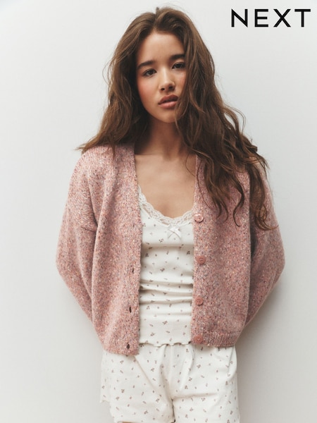 Pink - Neppy Cardigan