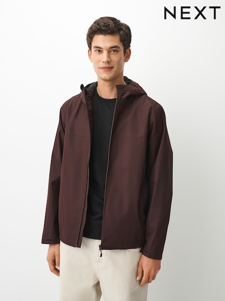 Burgundy Red - Regular Waterproof Anorak Jacket