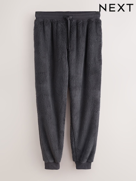 Slate Grey - Regular Borg Joggers