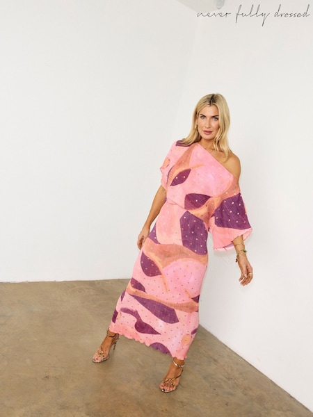 وردي فاتح - Never Fully Dressed Sunshine Tilly Dress (G94833) | ‏863 ر.س.‏