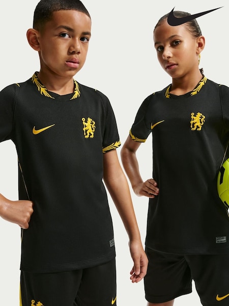 Nero e argento - Nike Chelsea Fc 2026/27 Stadium Away Football Shirt