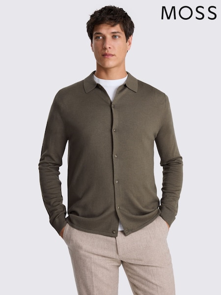 Merino Button Through Shirt (G95119) | kr1 260