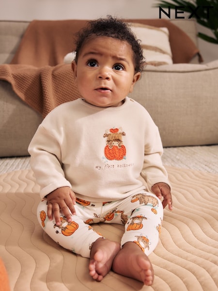 Hamish neutre - My First Halloween Top And Legging Baby Set (0-18mths)