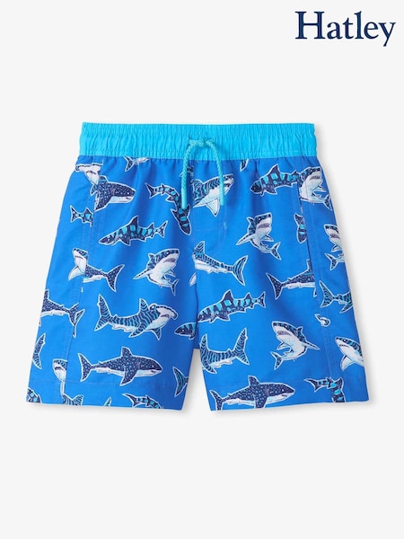 Hatley Blue Deserted Island Swim Shorts (G95626) | ‏121‏₪