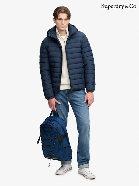 Azul - Mochila con logo de Superdry Outdoor