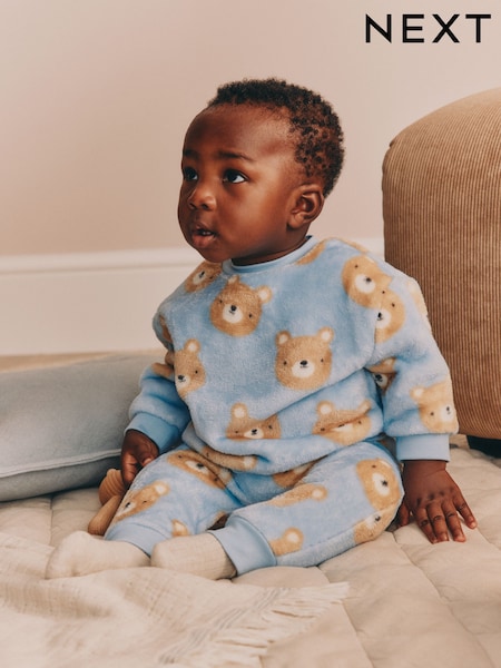 Blue Bear - Fleece Top And Joggers Baby Set (0mths-2yrs)