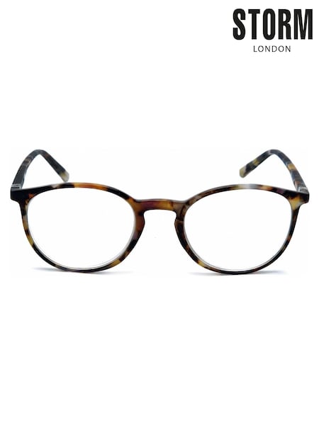 Storm Tortoiseshell Preppy Reading Glasses (G96231) | kr420