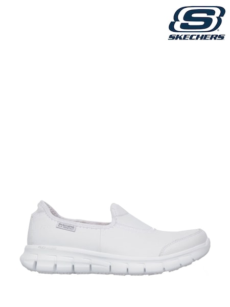 Skechers White Sure Track Slip Resistant Occupational Shoes (G96253) | kr1 660