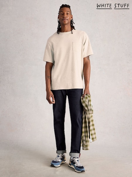 White Stuff Natural Horsham Nep T-Shirt (G96818) | 190 zł