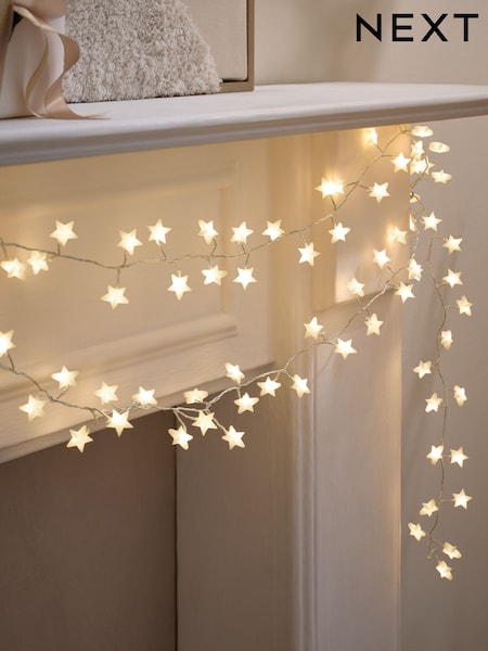 Frosty Star Line Lights