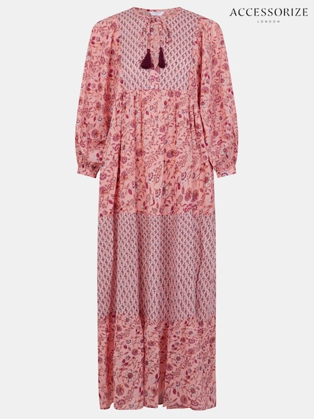 Accessorize Pink Mix Floral Maxi Dress (G97132) | $125