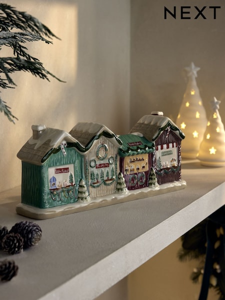 Christmas Scene House Ornament