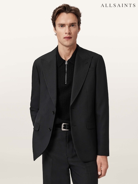 AllSaints Black Kido Blazer (G97237) | AED2,032