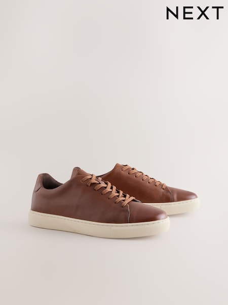Tan Brown - Regular Smart Casual Longline Trainers