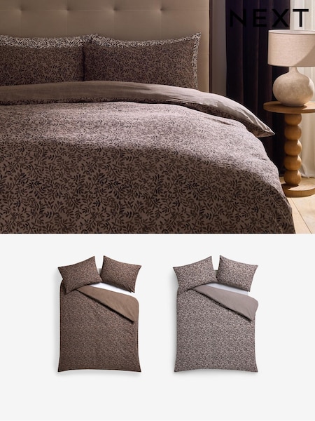 2 Pack Trailing Leaf Cotton Bed Set