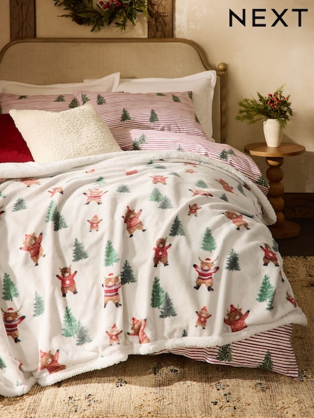 Christmas Hamish Snow Angel Throw