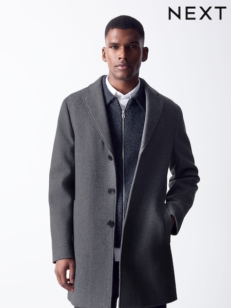 Charcoal Grey - Regular Epsom Coat