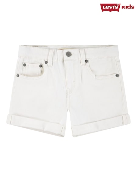 לבן - Levi's® Girlfriend Shorts (G98131) | ‏101‏₪ - ‏126‏ ₪