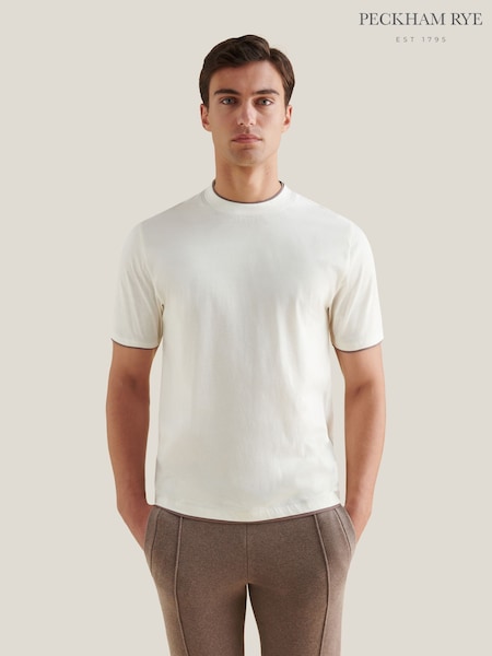 Peckham Rye Mercerised Double T-Shirt (G98162) | ‏201‏₪