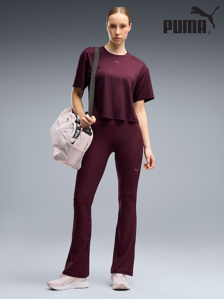 Roșu - Puma Cloudspun Flare Leggings