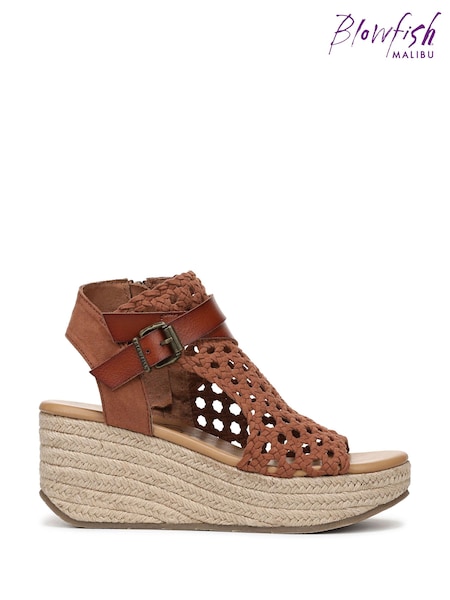 Blowfish Malibu Lorrah Regular Fit Brown Espadrilles (G98317) | 131 €