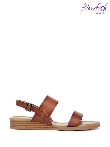 Blowfish Malibu Arcadia Regular Fit Brown Slingbacks (G98321) | AED291