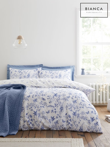 Bianca Thea Floral Cotton Reversible Duvet Cover Set (G98455) | ‏163 د.إ.‏ - ‏ 320‏ د.إ.