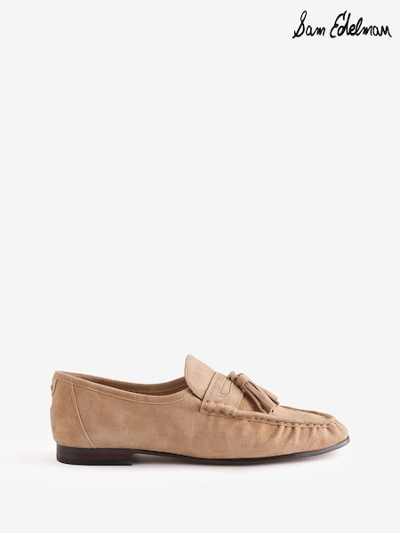 Hnědá - Mokasíny Sam Edelman Lana s třásněmi