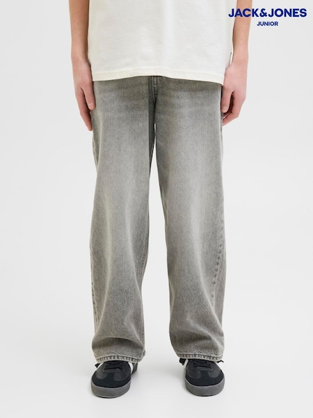 JACK & JONES Junior Grey Ron Extra Baggy Fit Jeans (G98714) | ‏214 ر.س.‏