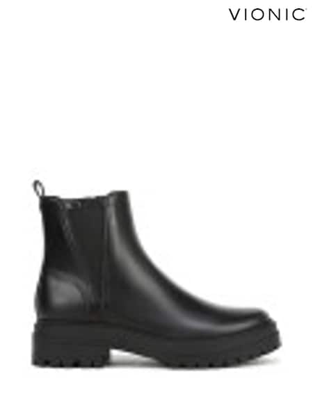 Qara - Vionic Georgina Regular Fit Arch Support Chelsea Boots