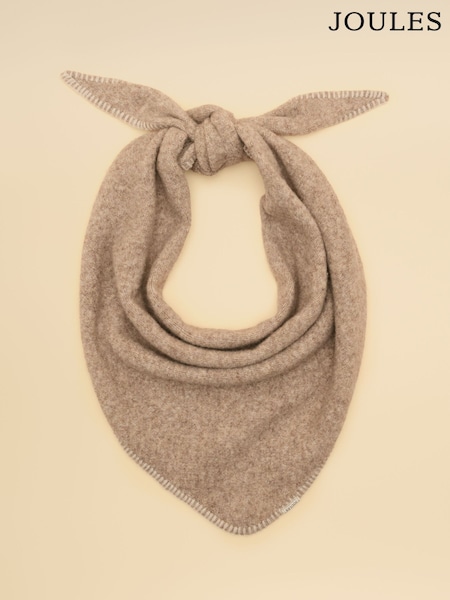 Oatmeal - Joules Kendra Triangle Scarf