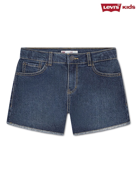 תכול - Levi's A-Line Denim Shorts (G99276) | ‏151‏₪ - ‏176‏ ₪