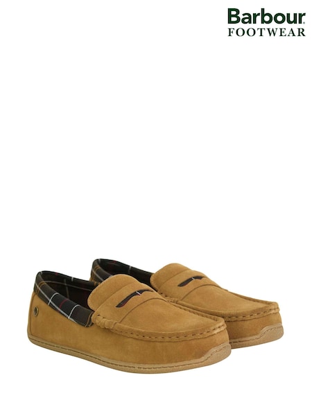 Hellbraun - Regular Barbour® Albert Loafers