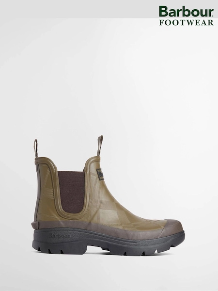 Green - Regular Barbour® Breacon Chelsea Wellies