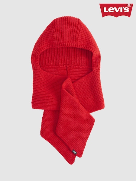 Red - Levi's® Sadie Knit Snood / Neck Warmer Scarves