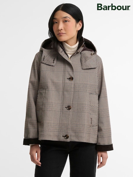 Brown - Barbour® Connie Showerproof Jacket